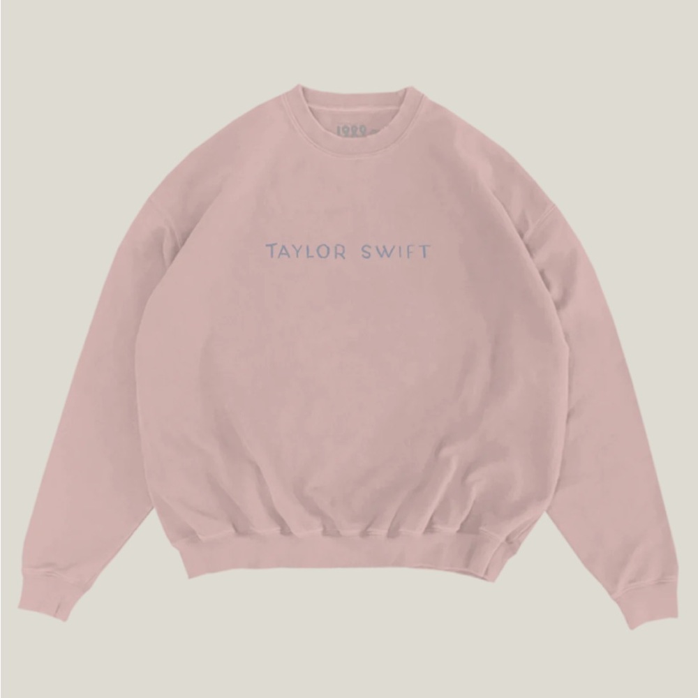 1989 (TAYLOR'S VERSION) PINK CREWNECK